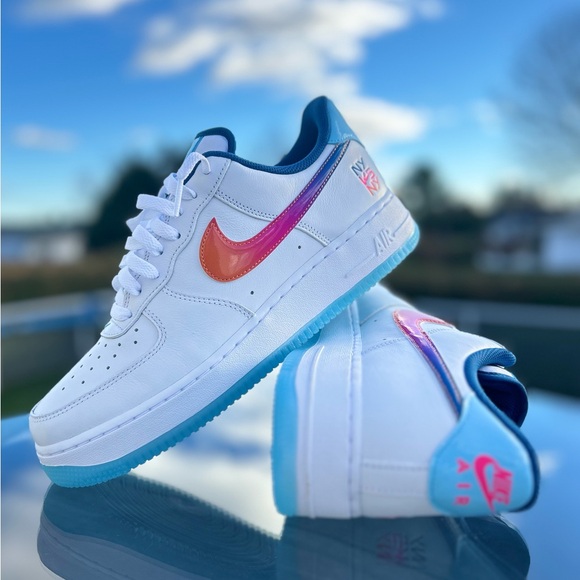 Nike Other - Mens Nike Air Force 1 Low 07 PRM NY vs. NY White, Orange, Pink, Purple, Blue